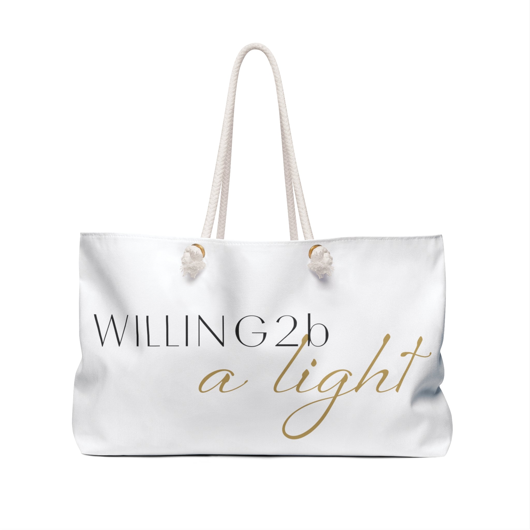 Weekender Bag - Fearless, A Light