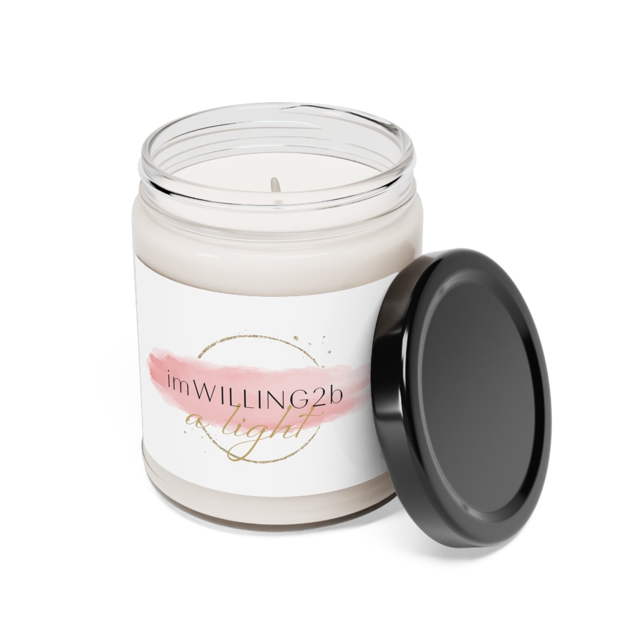 Scented Soy Candle imWILLING2b a light, 9oz