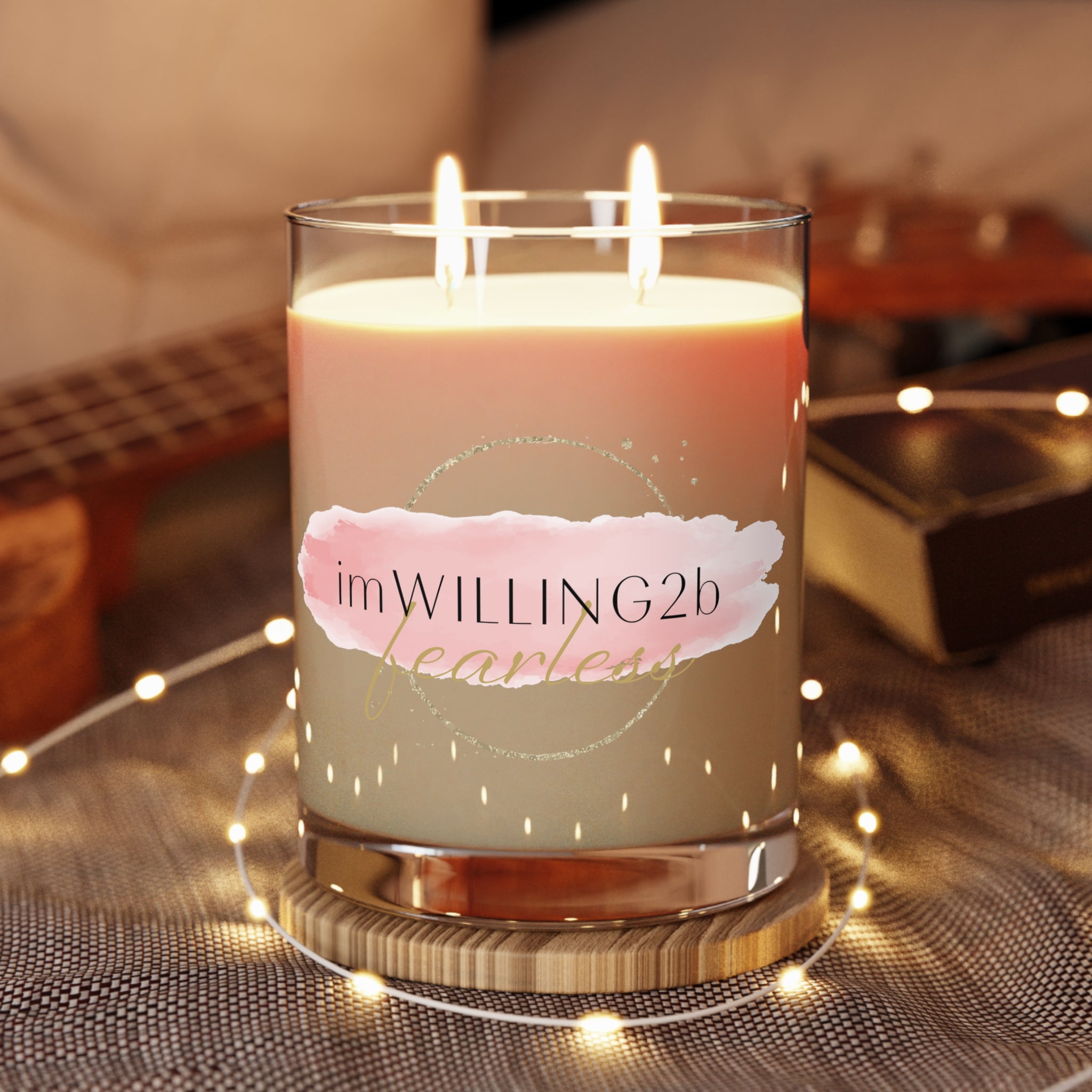 imWILLING2b Fearless Candle