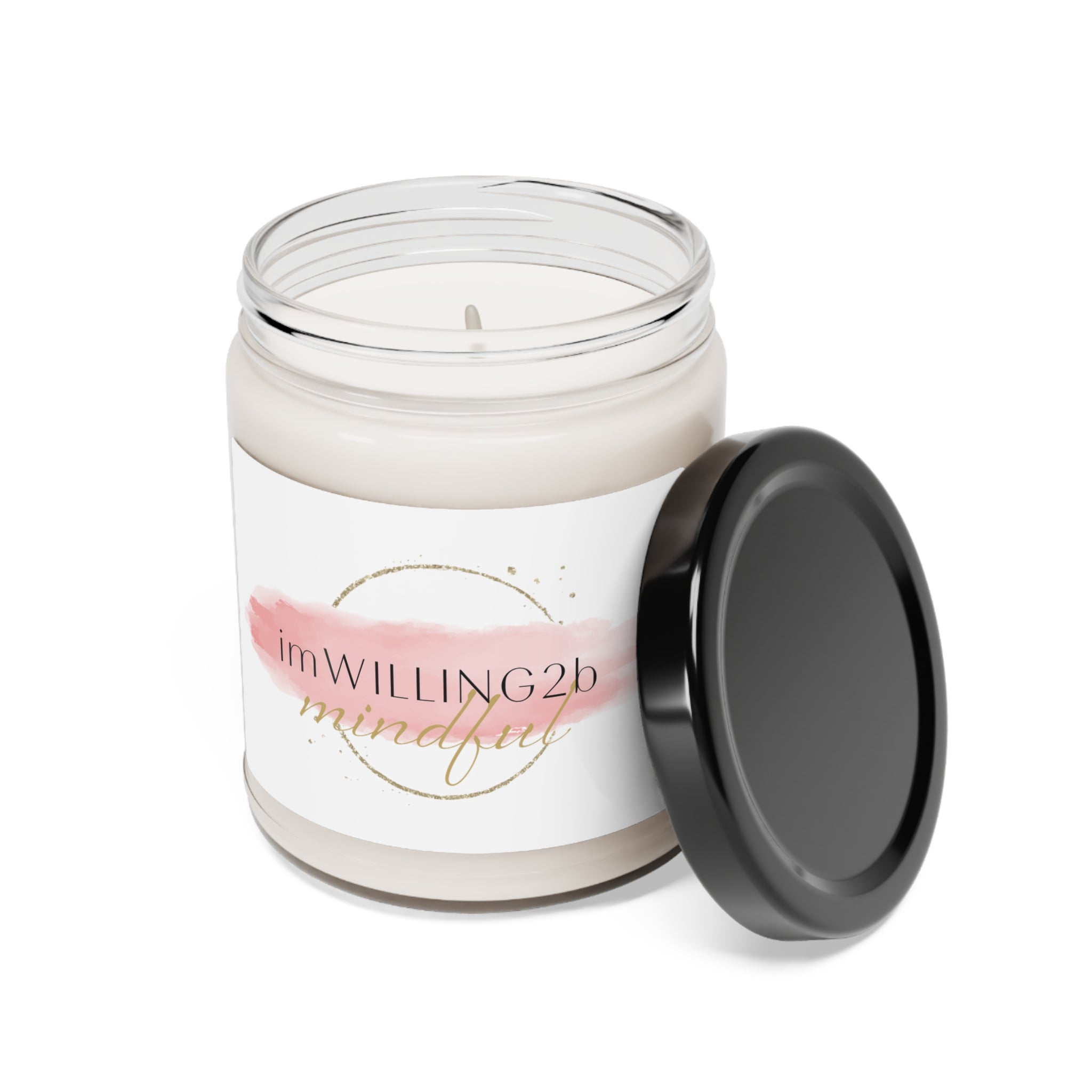 Scented Soy Candle, imWILLING2b mindful, 9oz