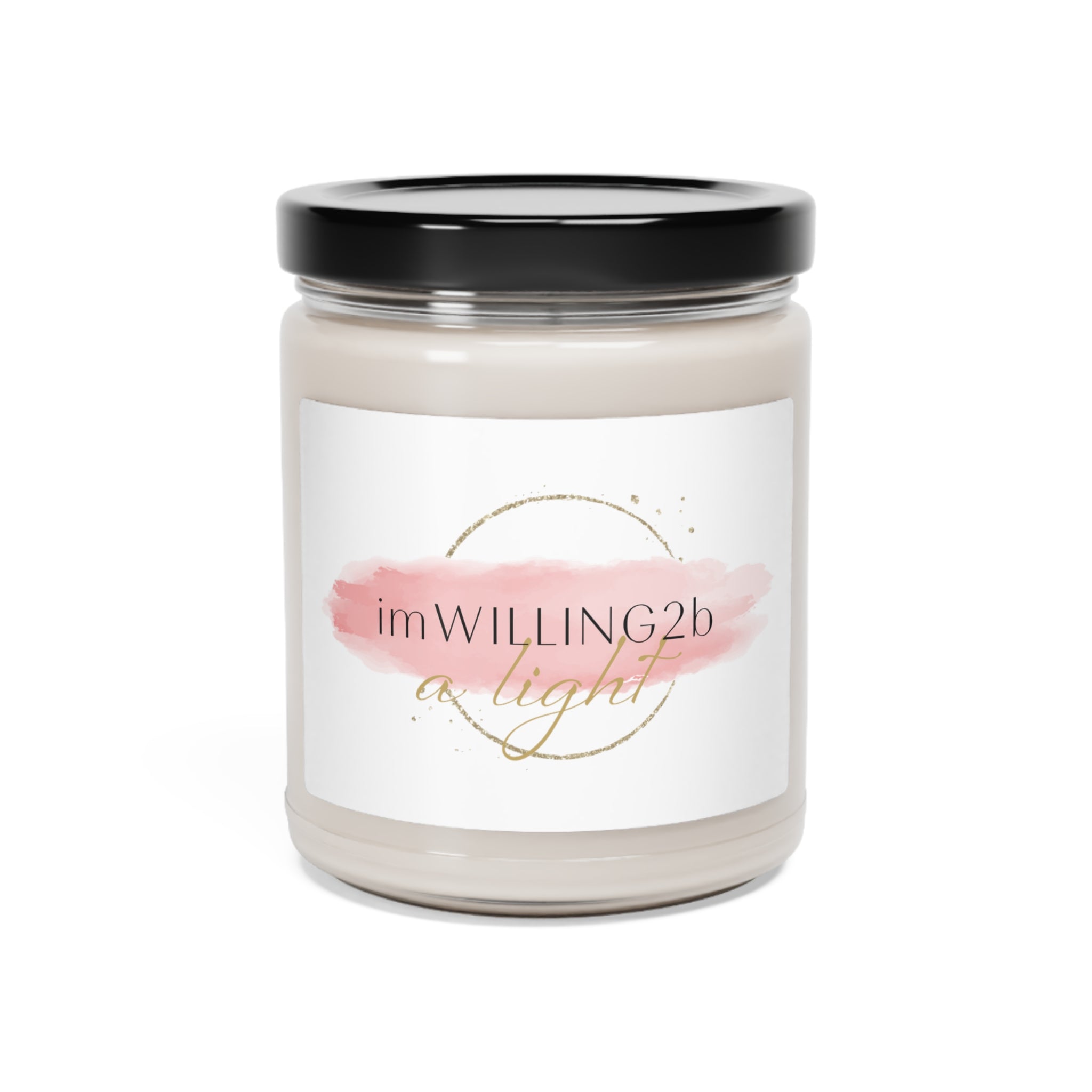 Scented Soy Candle imWILLING2b a light, 9oz