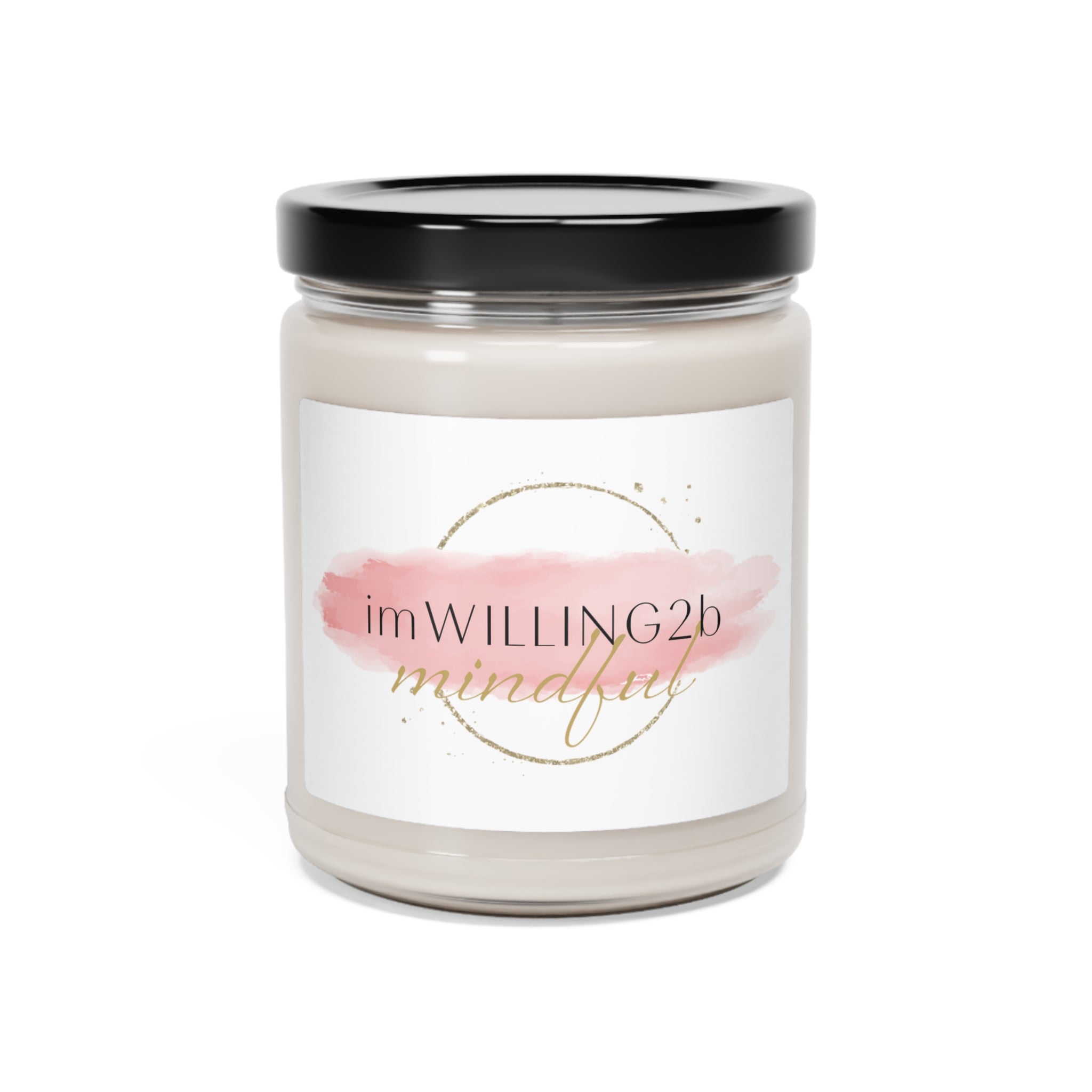 Scented Soy Candle, imWILLING2b mindful, 9oz