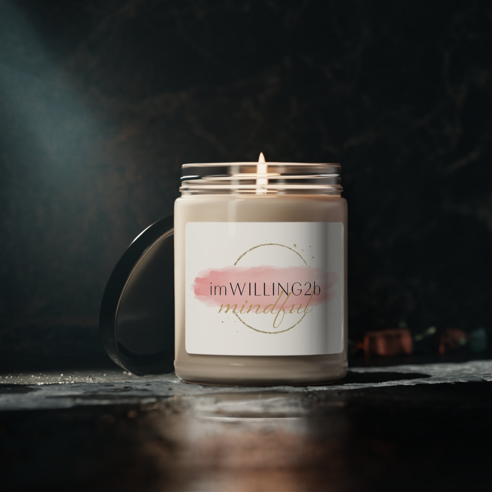 Scented Soy Candle, imWILLING2b mindful, 9oz