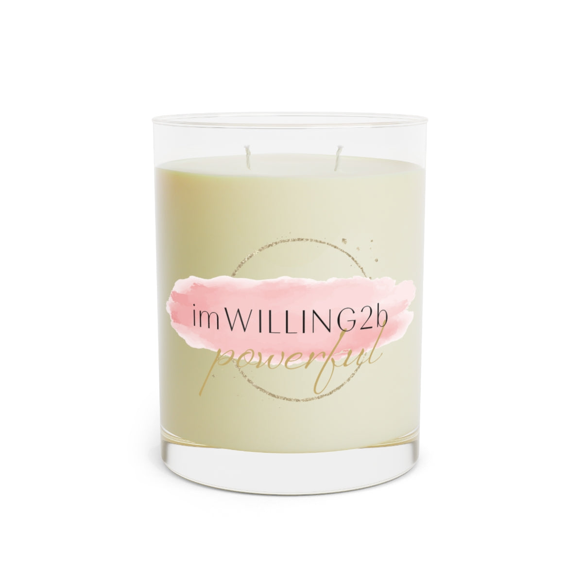 imWILLING2B Powerful Candle