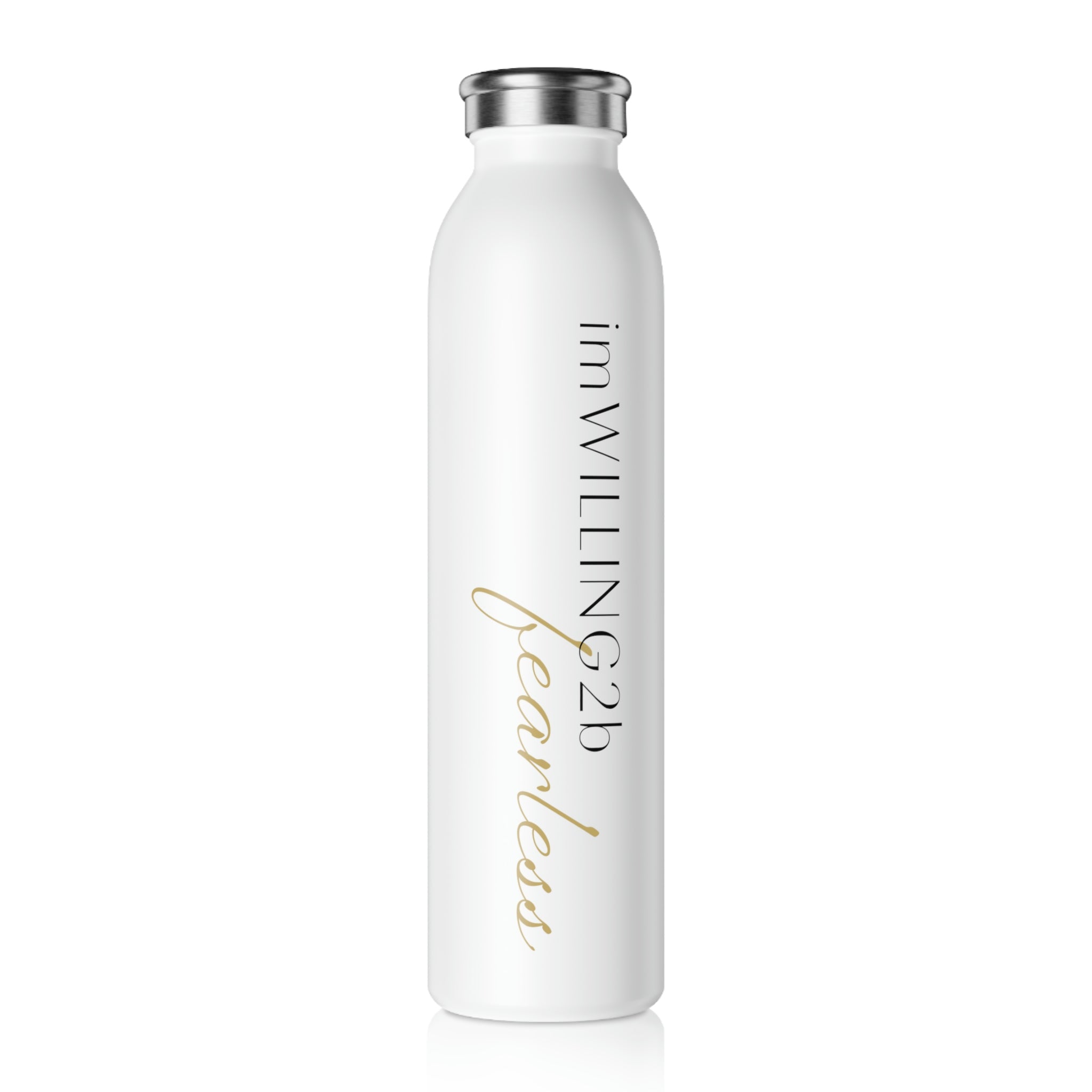 imWILLING2b Fearless Water Bottle