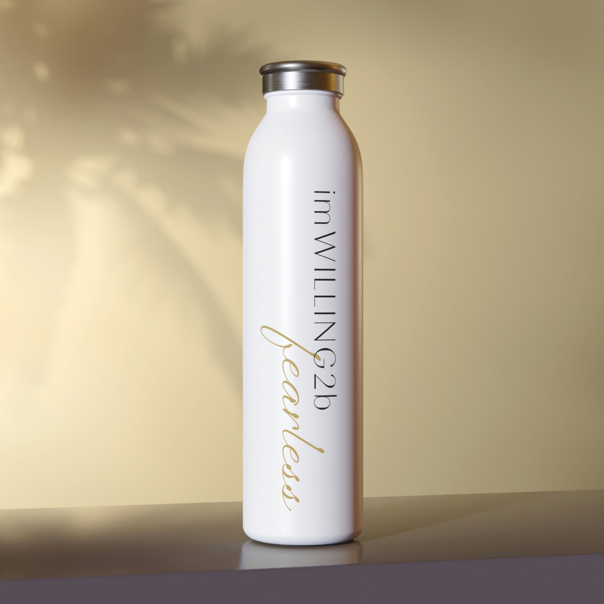 imWILLING2b Fearless Water Bottle